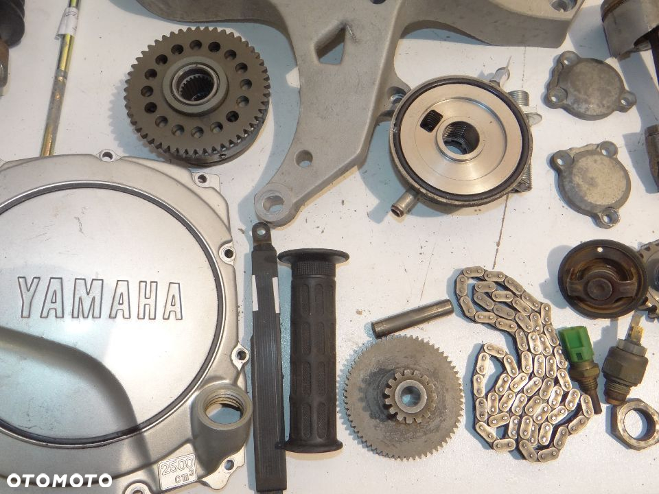 Yamaha GTS 1000 chłodnica pokrywa silnika miska olejowa moduł zapłonowy tłoki korbowody - 11