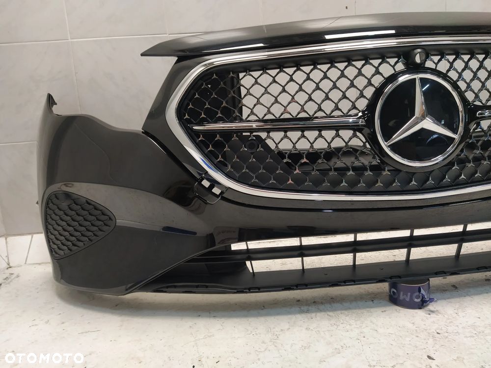 MERCEDES W214 E KLASA 2023- ZDERZAK PRZÓD PRZEDNI GRILL ZANCZEK GWIAZDA 6XPDC KRATKI ORYGINAŁ - 4