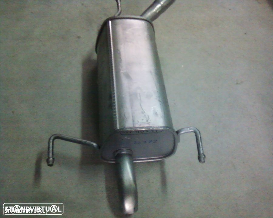 Panela Silencioso do escape Opel Corsa C 1.2 e 1.4 NOVA - 1