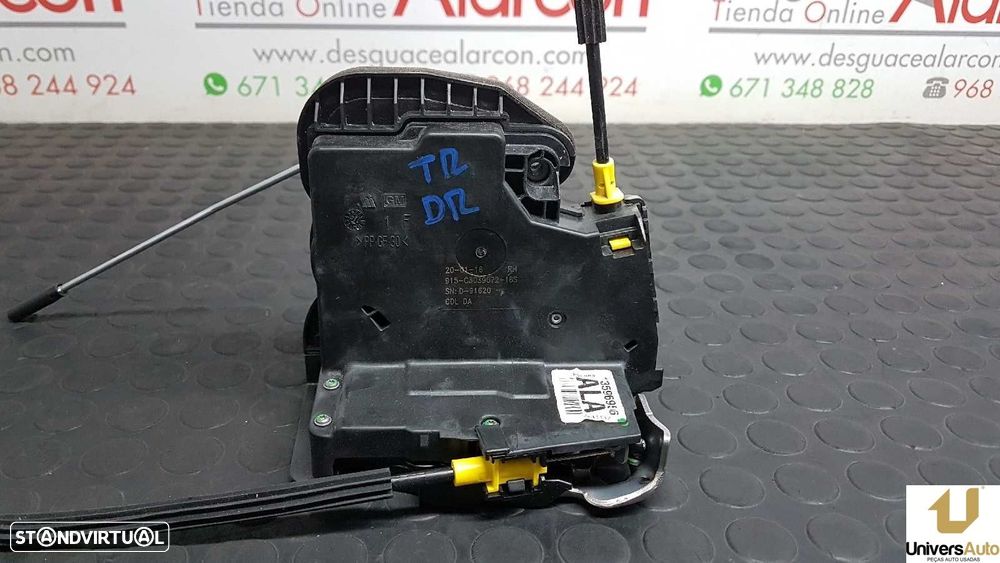 FECHADURA PORTA TRASEIRA DIREITA OPEL ASTRA K LIM. 5TÜRIG EXCELLENCE START/STOP - 8