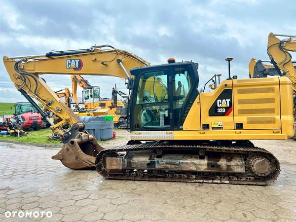 Caterpillar CAT 320 07A 5600h centralne smarowanie + webasto + kamera 360 + PÓŁAUTOMATYCZNY system Trimble 3D - sama kopie
