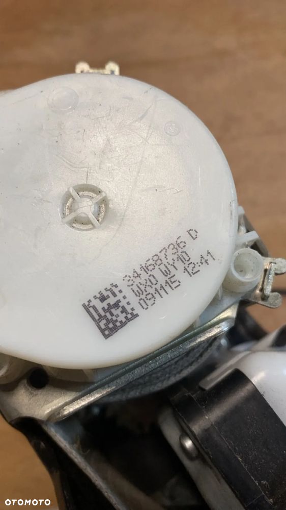 PAS BEZPIECZEŃSTWA PRZEDNI LEWY BMW G11 G12 7402423 34168736D - 5
