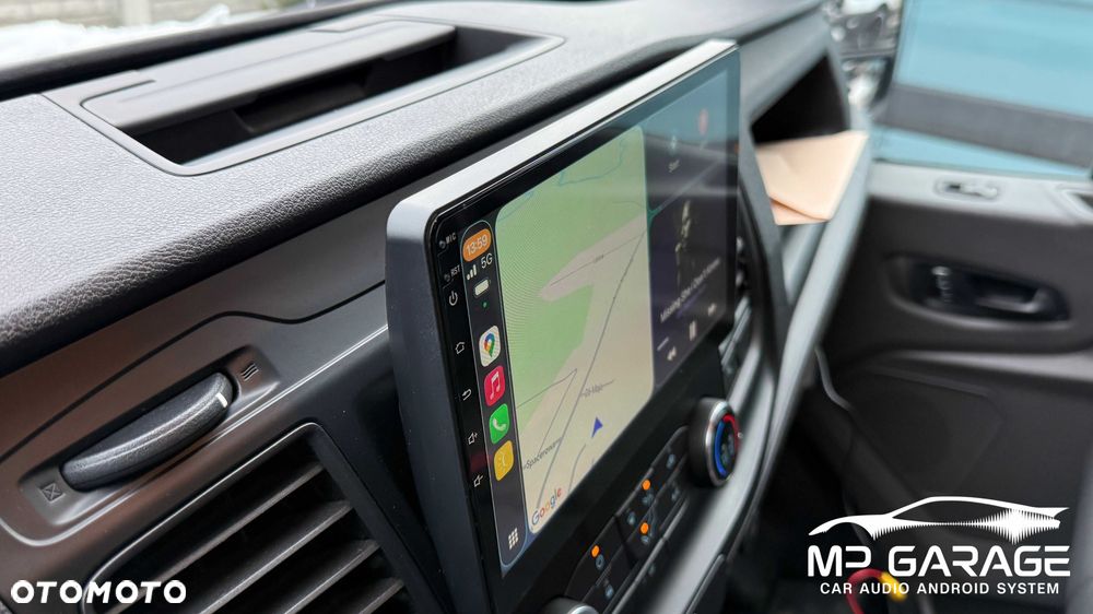Nawigacja Ford Transit 2020_2023 Android 14 CarPlay 4G Montaż FV - 13