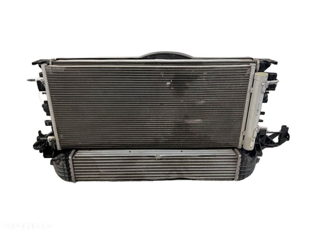ORYGINALNY KOMPLET CHŁODNIC WENTYLALTOR OPEL ASTRA K V 5 LIFT 1.2 19-22 - 1