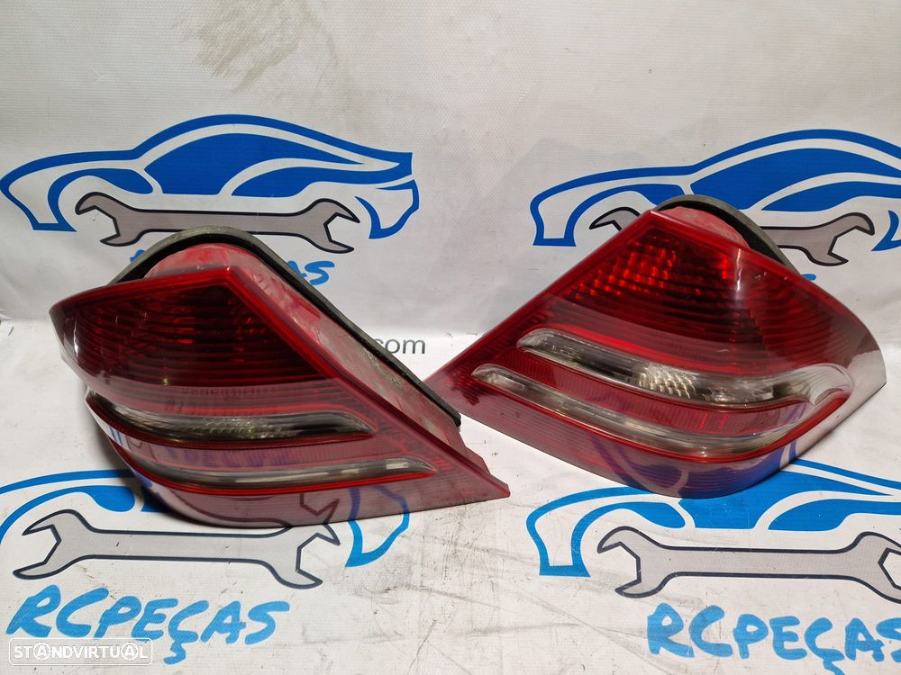 FAROLIM FAROLINS TRASEIRO TRÁS ESQUERDO DIREITO MERCEDES BENZ A2038200164 2038200164 A2038200264 2038200264 MERCEDES BENZ CLASS C W203 FASE II 2 SEDAN CARRO - 6