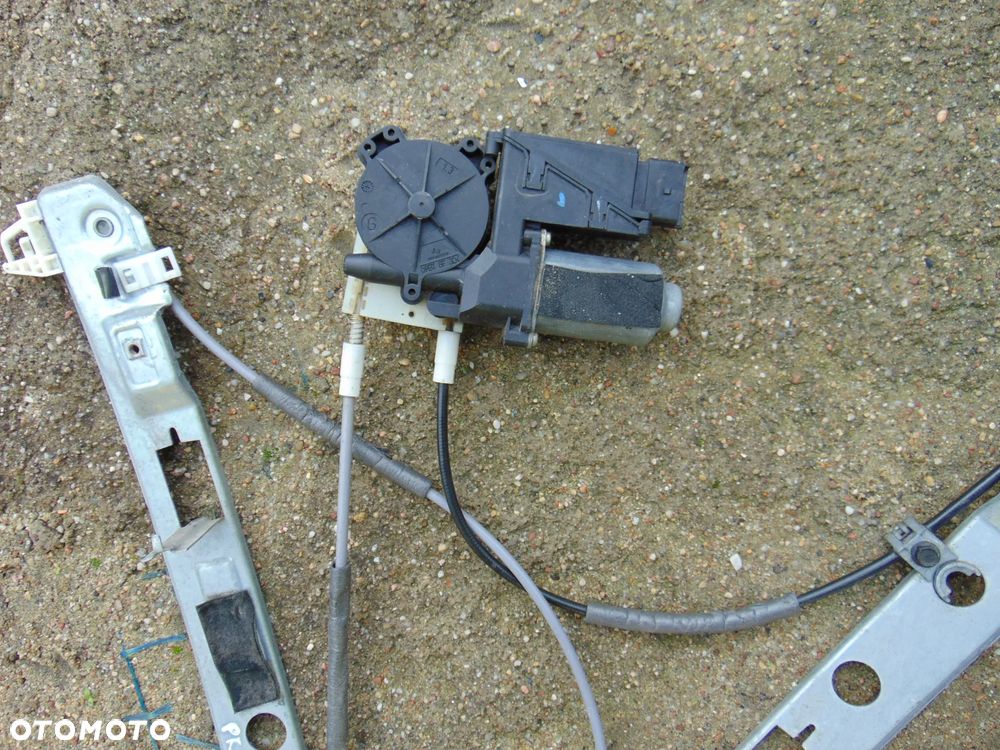ORYGINAŁ podnośnik mechanizm szyby pasażera prawy przód przedni Renault Megane 2 II 5D 5 drzwi 02-06r - 3
