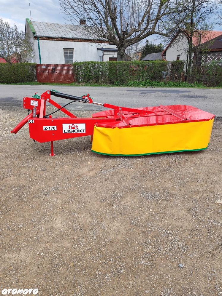 KOSIARKA ROTACYJNA LISICKI 1,35; 1,65; 1,85 m rozkładana ręcznie lub hydraulicznie / PLANDEKA +osłona blaszana - 3