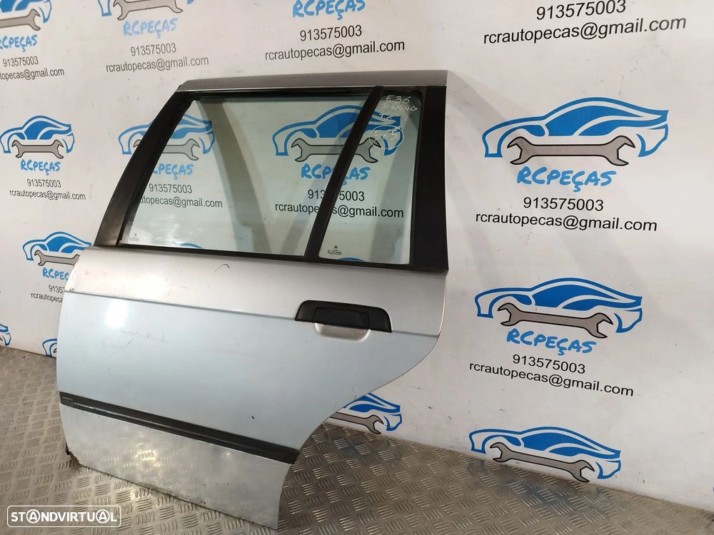 PORTA TRASEIRA TRÁS ESQUERDA BMW SERIE 3 SERIE 3 E36 TOURING 41528185427 8185427 FECHO ELEVADOR MOTOR PUXADOR VIDRO - 3