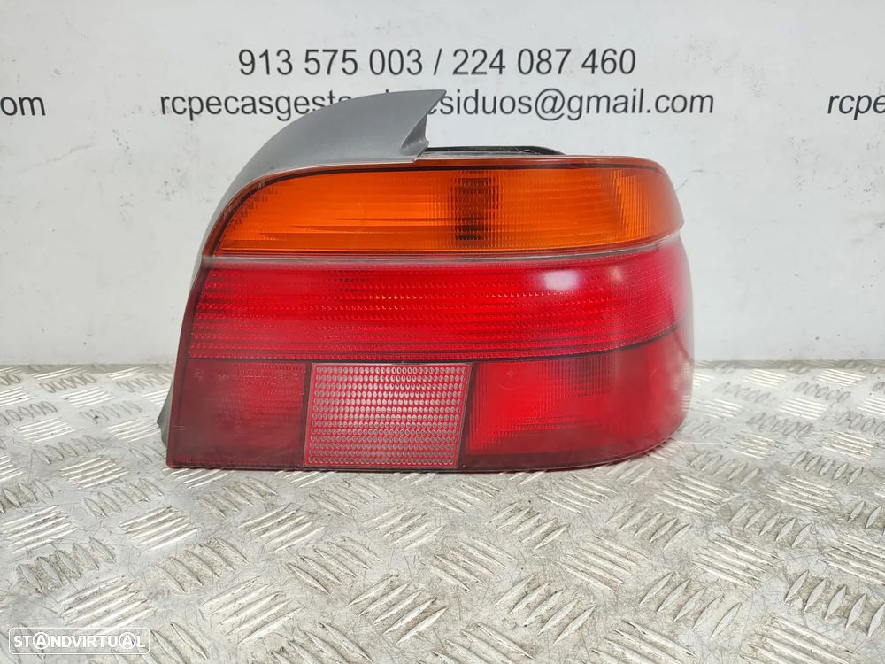 Farolim traseiro direito original BMW Serie 5 E39 Carro Pré-LCI de 1995 a 2000 - 4