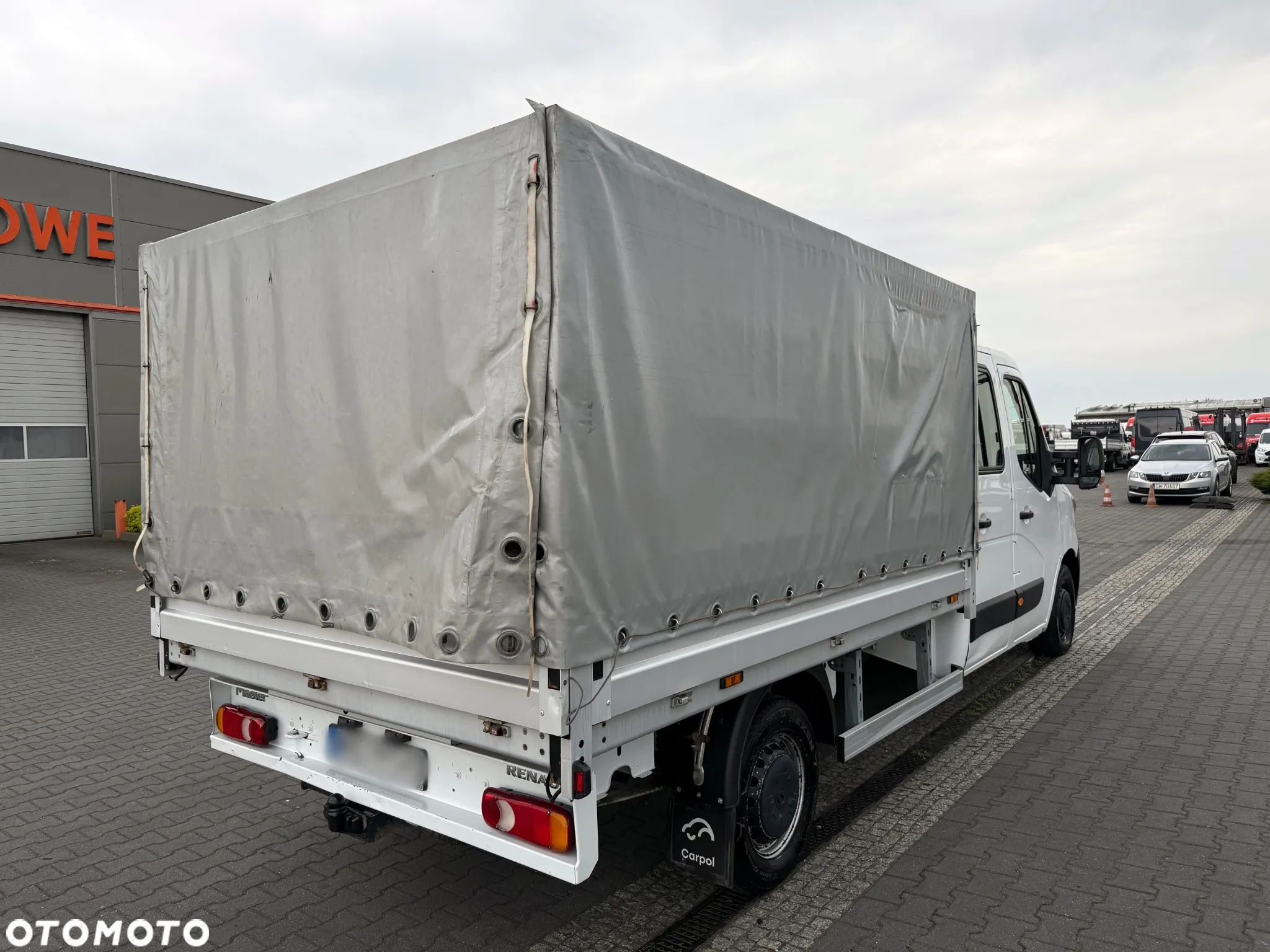 Renault Master 145 DCI Doka Brydadówka + Skrzynia Plandeka Salon PL, Jeden Właściciel - 4
