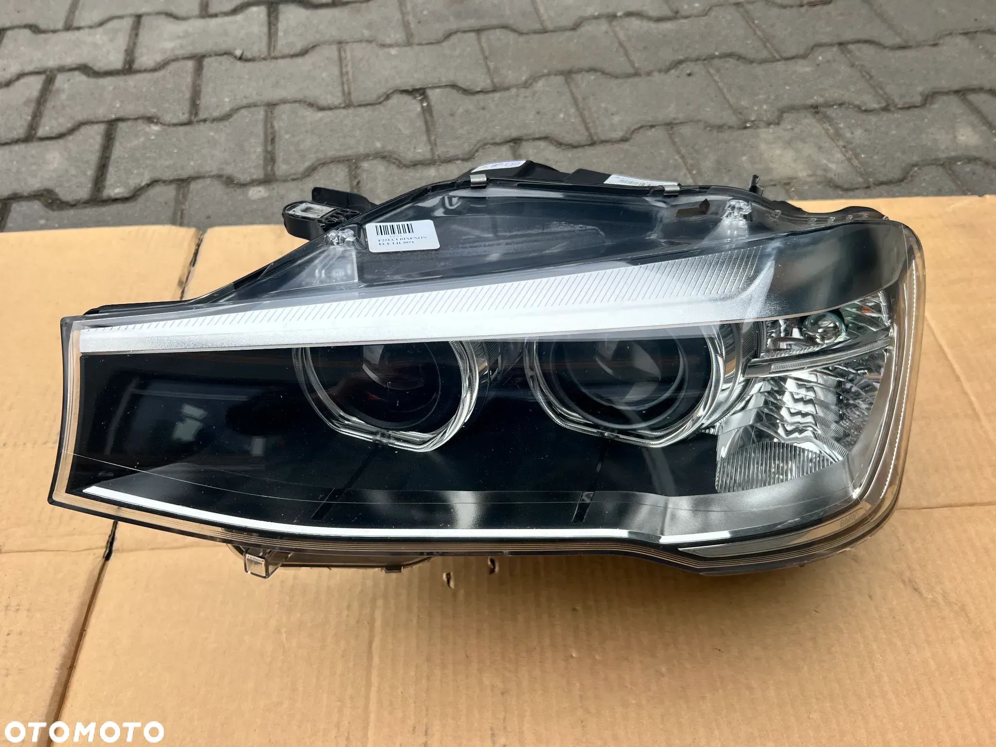 Lampa Lampy BMW X3 X4 F25 F26 Bi Xenon Lew Prawa - 1