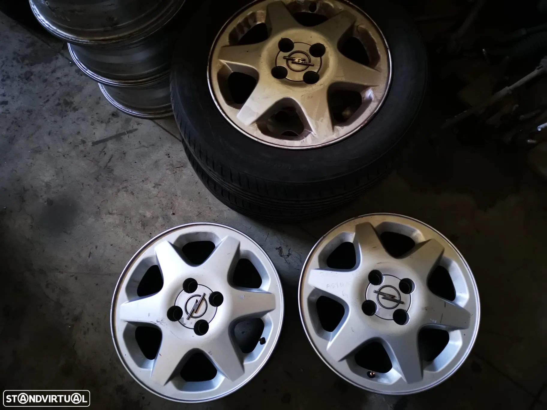 OPEL ASTRA G JANTE 15 POLEGADAS (UNIDADE) - J130 - 1