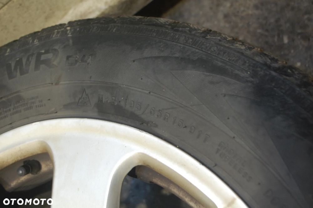 ALUFELGI OPONY 195/65R15 ZIMA 8E0601025 7J ET42 AUDI A4 B6 5X112 - 20