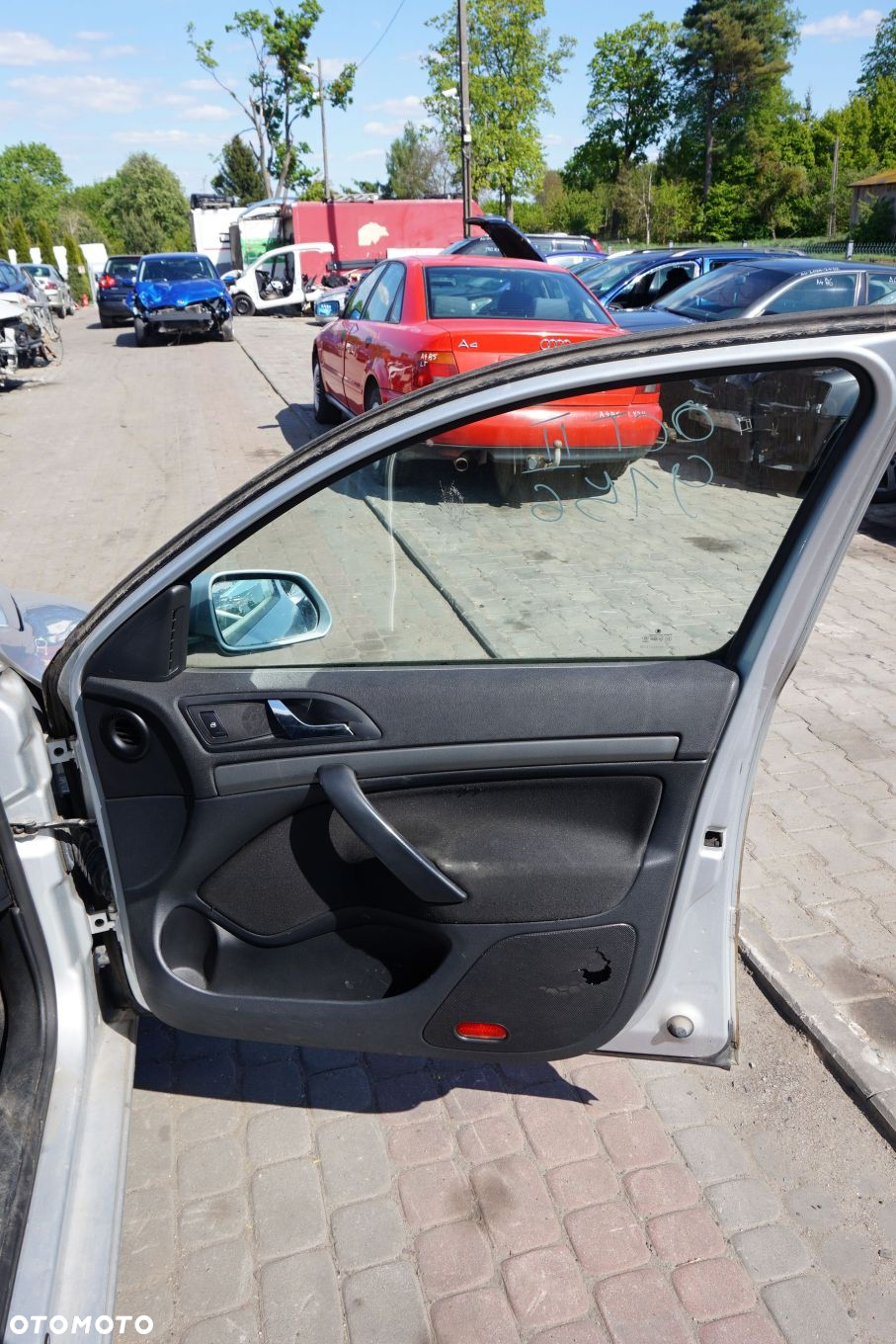 DRZWI PRZEDNIE PRAWE OCTAVIA II 1Z3 LIFT KOMBI 9156  SREBRNY SKODA 2008-2013 - 8