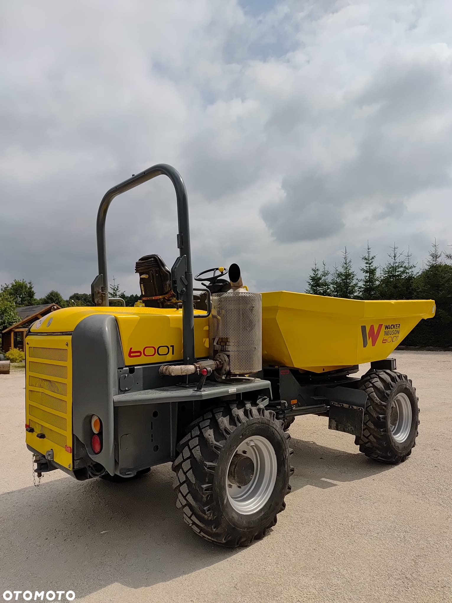 Wacker Neuson WOZIDŁO BUDOWLANE 6ton WACKER NEUSON 6001 4x4 3 4m3 obrotowa wywrotka 3 Stronna Thwaites Benford MECALAC Ausa sxr TEREX Deutz 4 cyl ST TA6s kiper taczka wysyp - 3