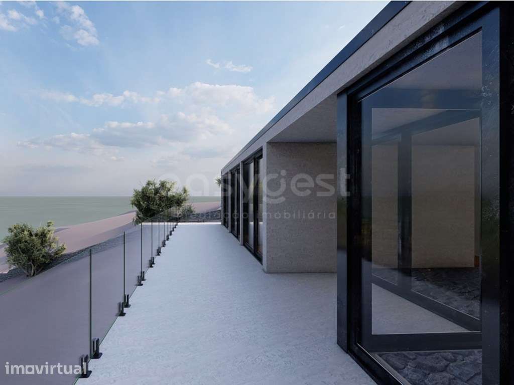 Terreno com Projeto Aprovado para Moradia T4 com Piscina e Vista Mar - Grande imagem: 3/11
