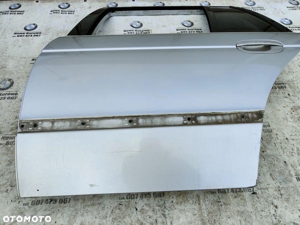 BMW E39 kombi Drzwi tylne lewe Titansilber 354 - 3
