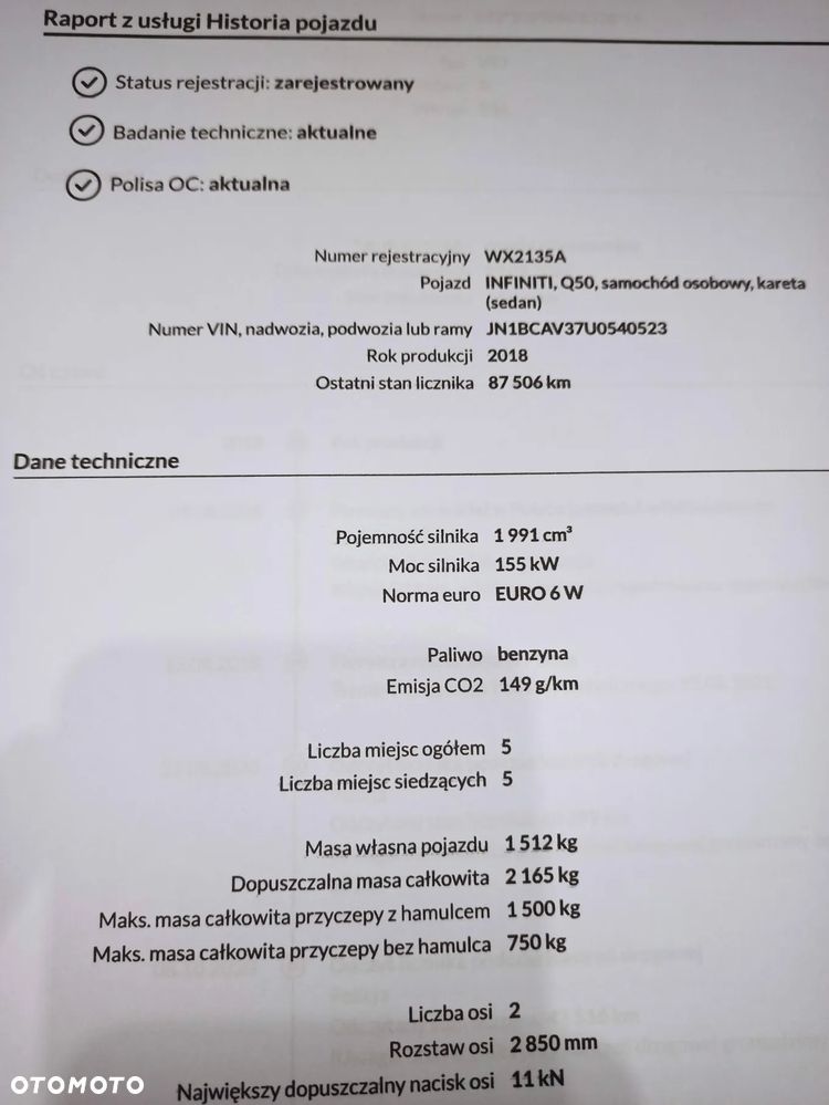 Infiniti Q50 2.0t Premium EU6 - 33