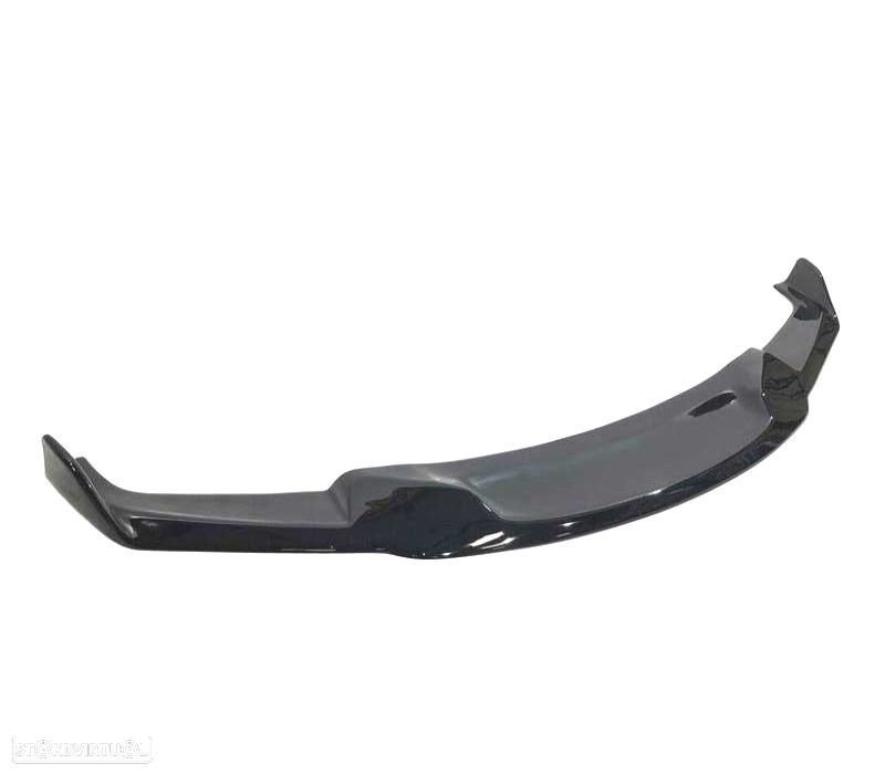 SPOILER LIP BMW F30 F31 LOOK M PRETO BRILHANTE - 3