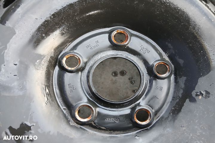 Roata de rezerva R15 3b0601027 7JX15H2 ET45 205/60 R15 3b0601027 7JX1 - 2