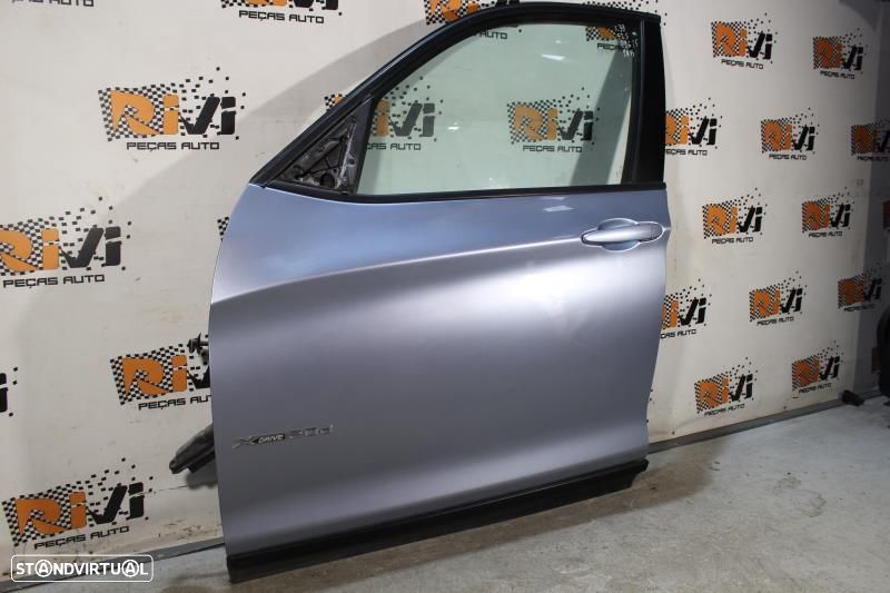 Porta Frente Esquerda Bmw X3 (F25)  41517355803 / Frontal Condutor X3 - 2