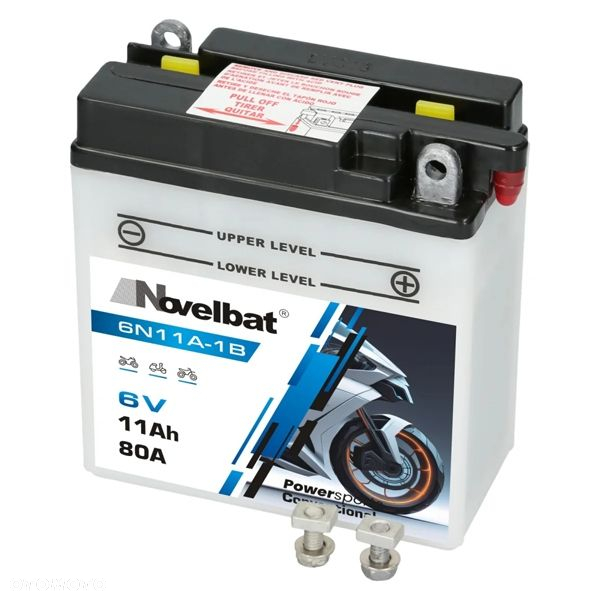 Akumulator Novelbat 6N11A-1B 6V 11Ah 80A 12262132 P - 5