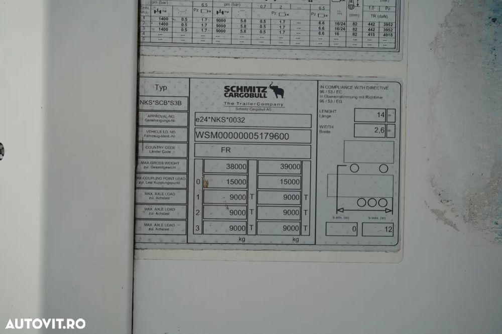 Schmitz Cargobull REFRIGERATED / CARRIER VECTOR 1550 / DOUBLE STOCK / 2 LIFTING AXLES / SAF - 28