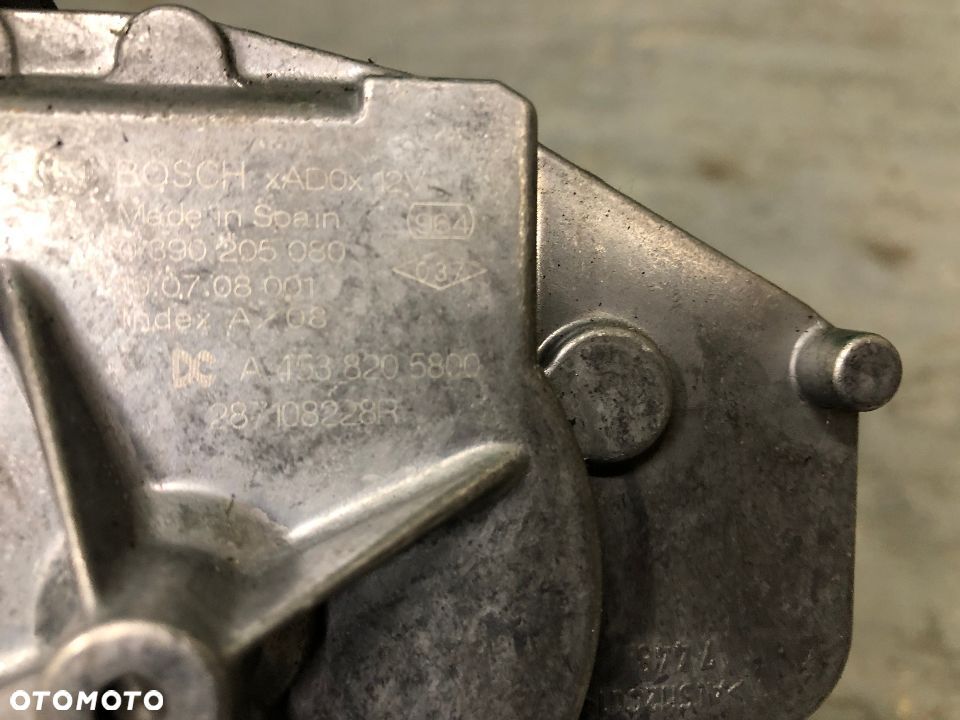 RENAULT CLIO V 2019 -> MECHANIZM SILNICZEK WYCIERACZEK KLAPY BAGAŻNIKA TYŁ TYLNEJ 287108228R - 3