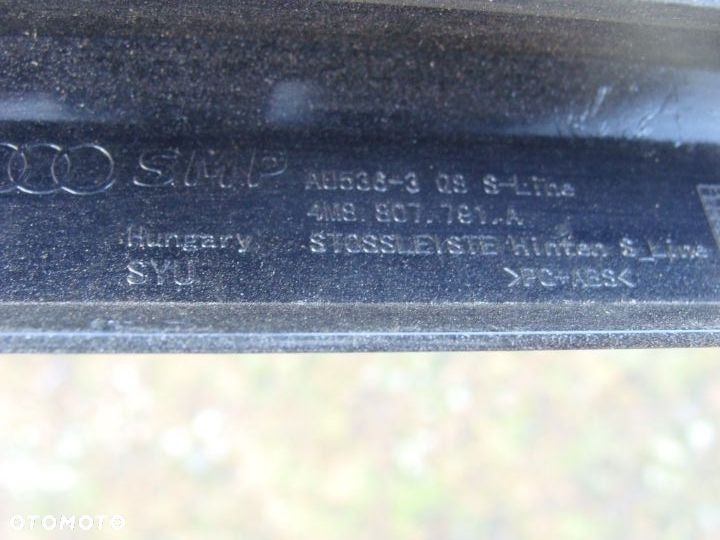 AUDI Q8 S-LINE LISTWA ZDERZAKA TYLNEGO 4M8807791A - 11