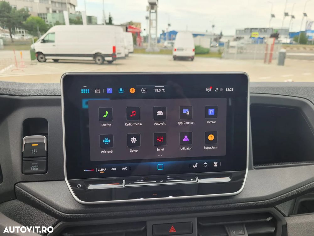 Volkswagen Crafter Dubla Cabina cu bena - 7 locuri - 10