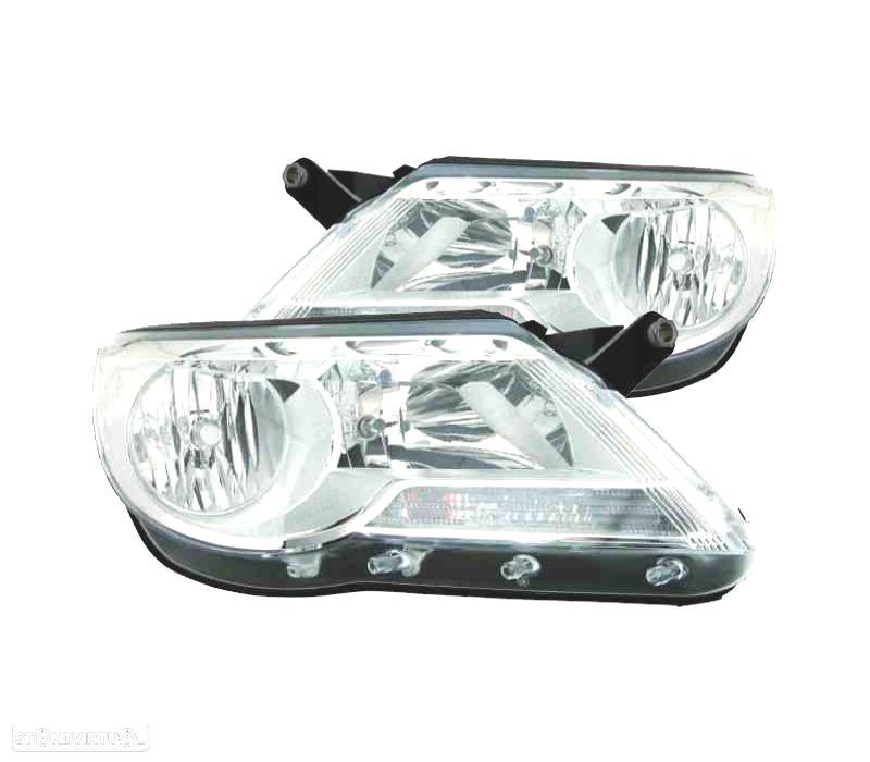 FARÓIS OPTICAS VOLKSWAGEN VW TIGUAN 07-11 - 1