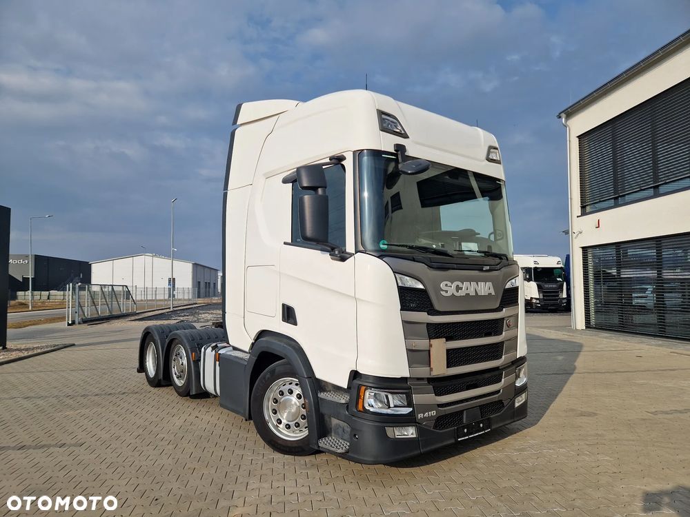 Scania R410/ 2019r/ 6x2 PUSCHER/ ZAWIESZENIE FULL PODUSZKA/ KLIMA POSTOJOWA/ SERWIS NIEMCY - 2
