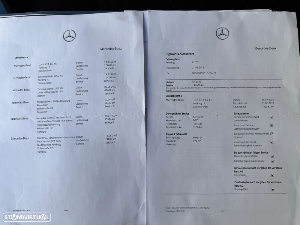 Mercedes-Benz C 220 d 9G-TRONIC AMG Line - 7