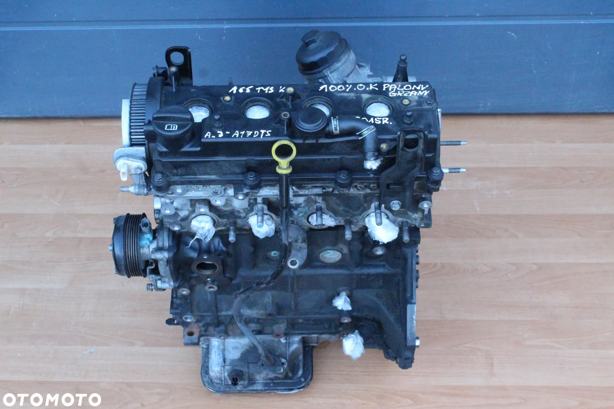 SILNIK SŁUPEK OPEL ASTRA J MERIVA B MOKKA 1.7 CDTI A17DTS 165000km NIEMCY 2015 ROK - 1