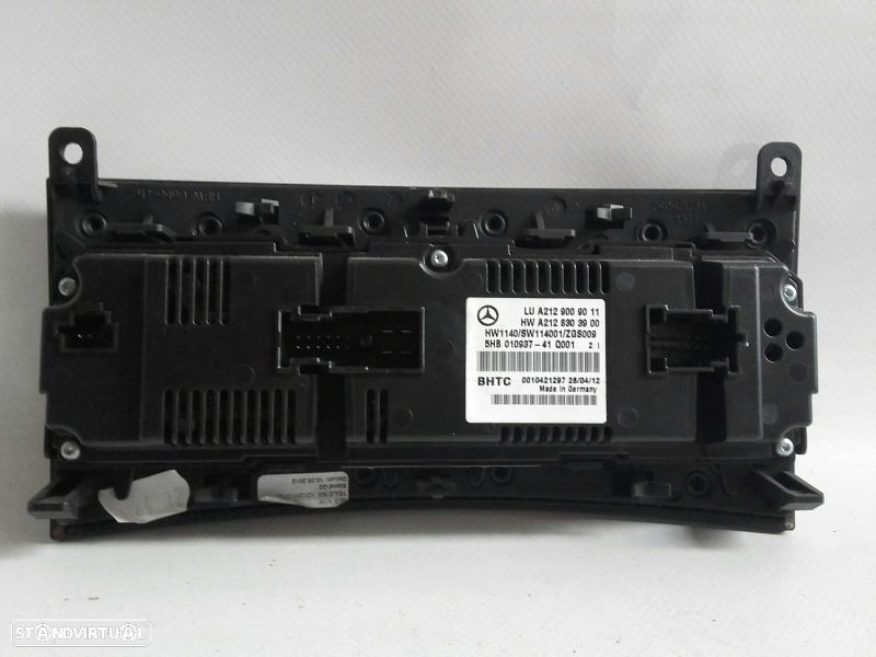 Botão / interruptor do AC MERCEDES-BENZ Classe E (W212) - 2