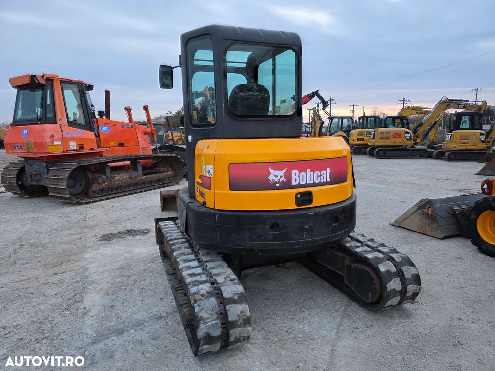 Bobcat E50 Miniexcavator pe senile 36kw /Kubota - 3
