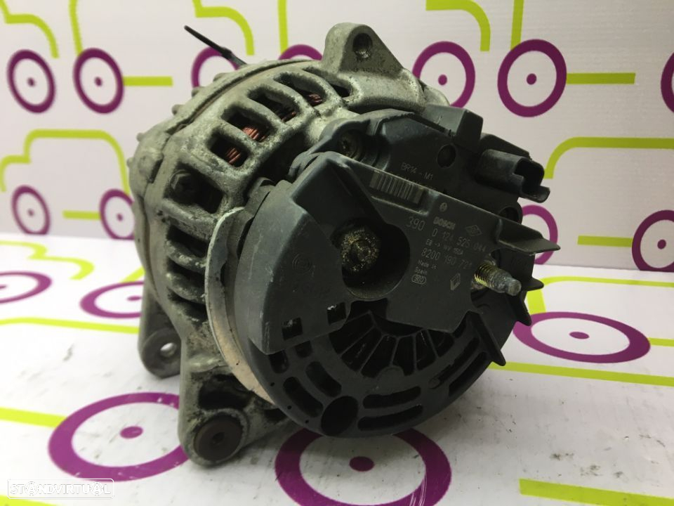 Alternador Renault Master  2.5D 80Cv de 2003 - Ref : 0124525044 - NO50072 - 2