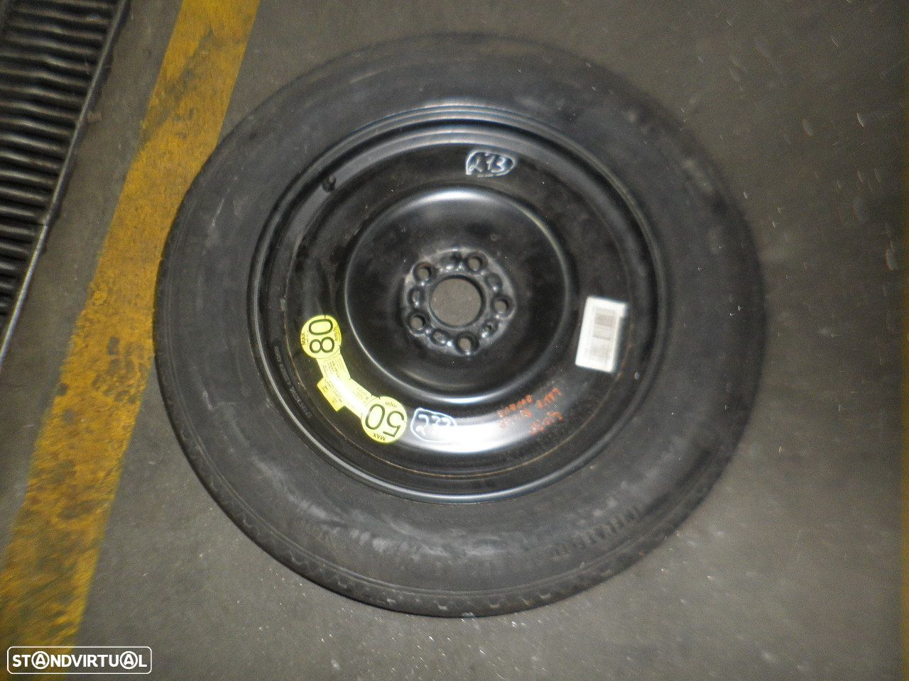Roda Suplente RODS273 LAND ROVER RANGE ROVER EVOQUE 2018 2.0D 150CV 5P BRANCO 63.2Mm 5X108 155/85/18 LAND ROVER RANGE ROVER EVOQUE 2018 2.0D 150CV 5P BRANCO 62.9Mm 5X108 155/85/18 - 1