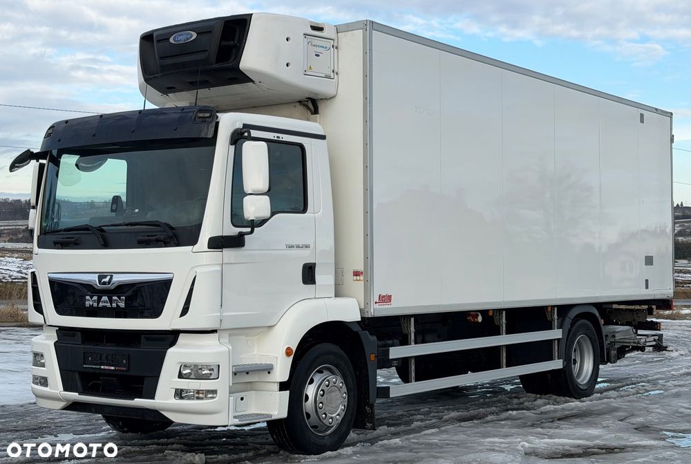 MAN TGM 18.290 / CHŁODNIA / WINDA / 18 PALET / AUTOMAT / NISKI PRZEBIEG / 8 370 KG ŁADOWNOŚCI / CARRIER / 2018 ROK - 2