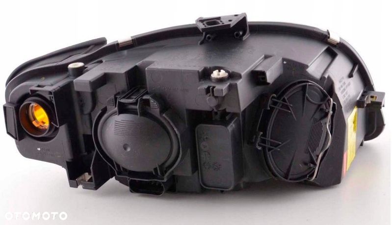 Reflektor Lampa kpl Ringi Angel Eyes Depo Tuning Black Audi a4 b7 8e 2004- - 7