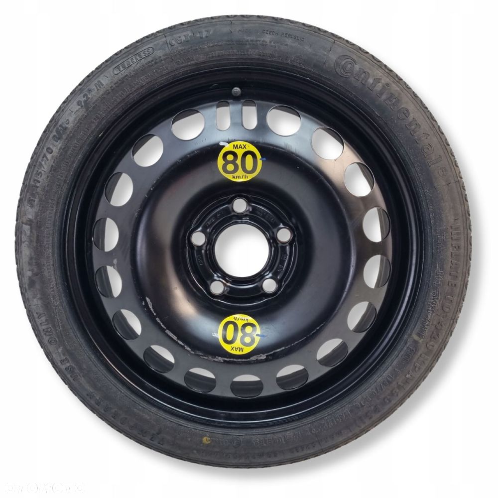 KOŁO ZAPASOWE DOJAZDOWE Opel Vectra C Astra H 115/70 R16 5x110 2160132 - 1