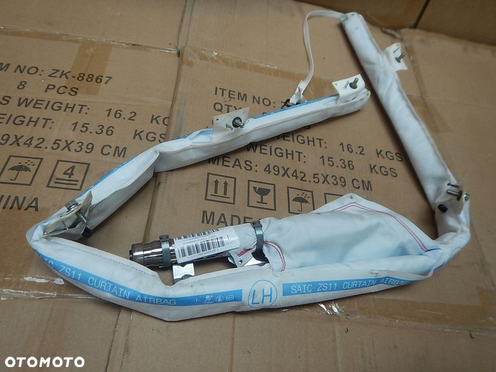 kurtyna powietrzna lewa mg zs 23r - 5