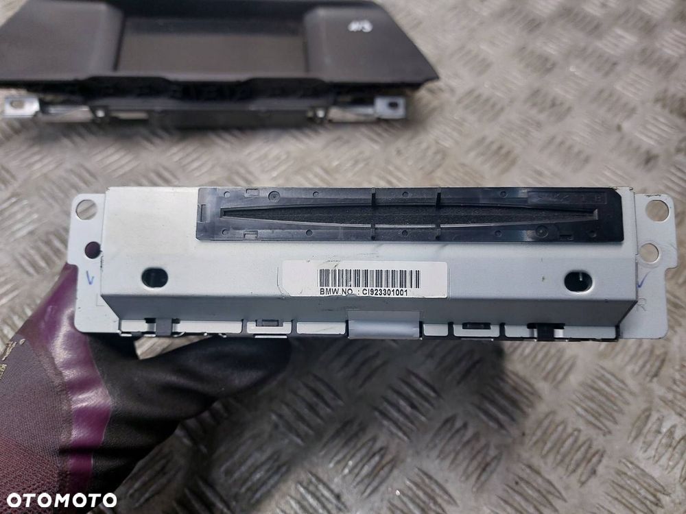 PANEL + WYŚWIETLACZ + CZYTNIK IDRIVE BMW F10 520d 9206444 9233010 - 6