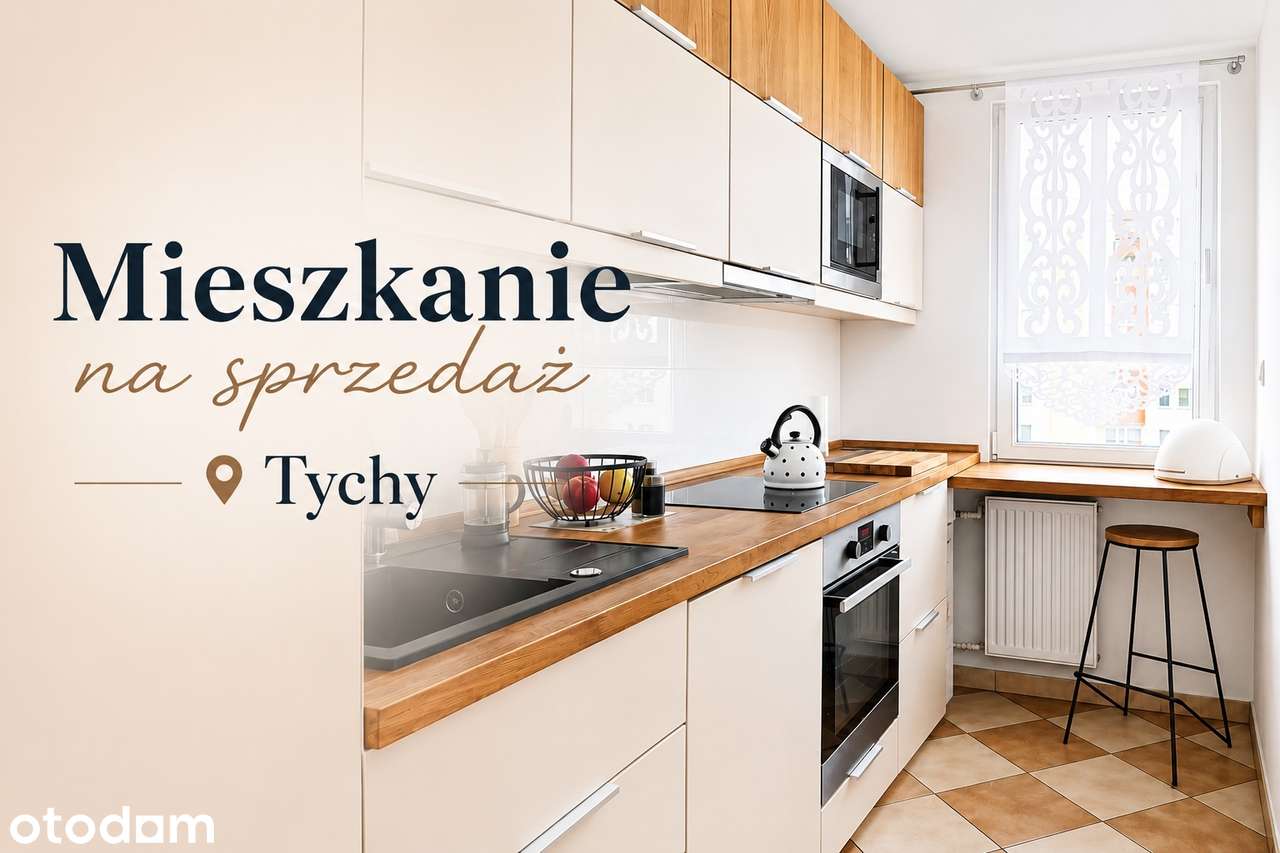 Do zamieszkania 64m2 Tychy -3 niezależne pokoje.