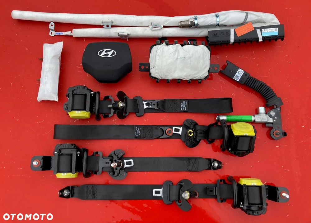 HYUNDAI I10 III 3 DESKA KONSOLA KOKPIT PULPIT PÓŁKA PARAPET PODUSZKI POWIETRZNE KIEROWCY PASAŻERA KURTYNA KURTYNY FOTELA W FOTEL AIR BAG AIRBAG NAPINACZ PASY PAS naprawa Raz2 - 13