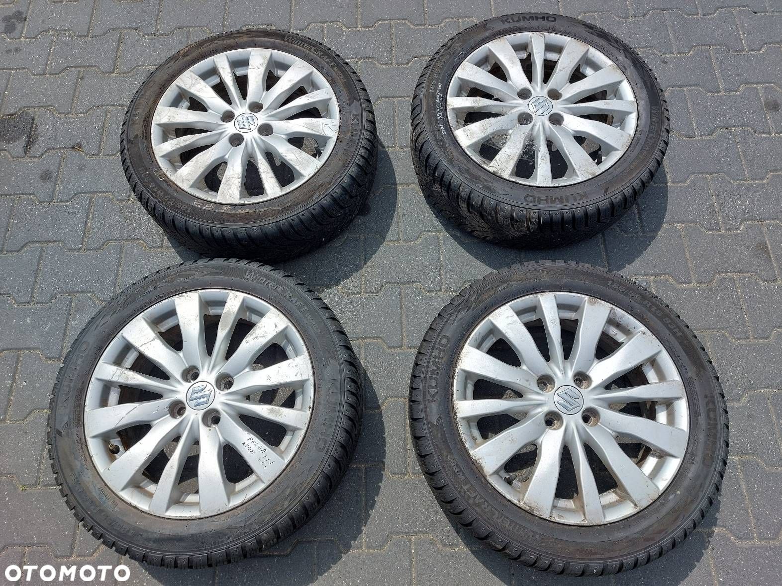 FELGI ALUMINIOWE 3 SZT 4x100 6Jx16 ET45 FI54,1 SUZUKI SWIFT - 1
