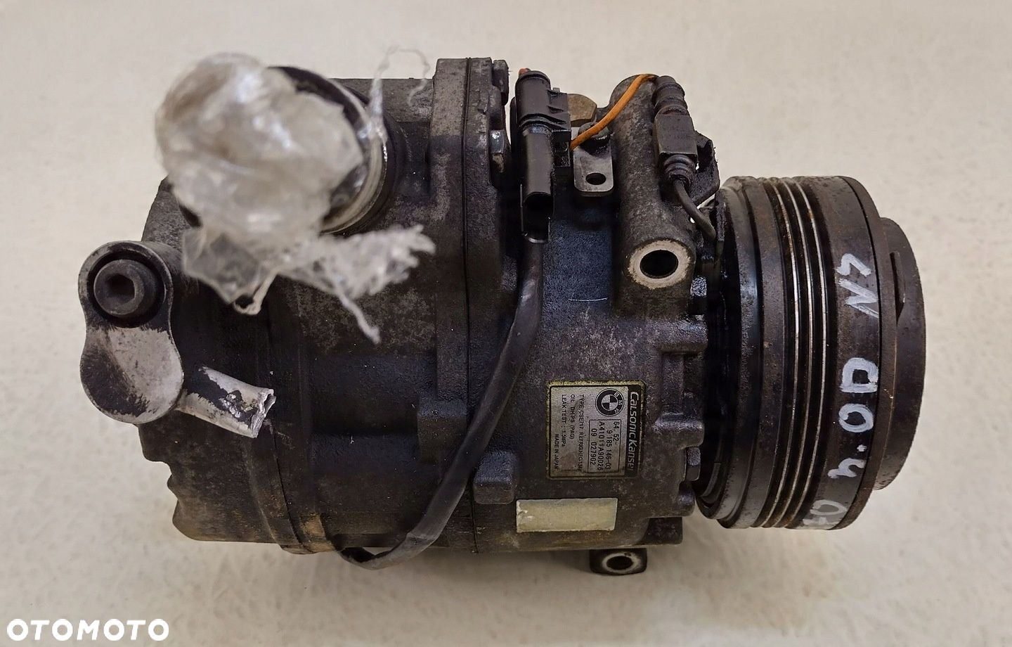BMW X5 E70 06-13 3.0 DIESEL M57N2 KOMPRESOR SPRĘŻARKA KLIMATYZACJI 9185146 - 2
