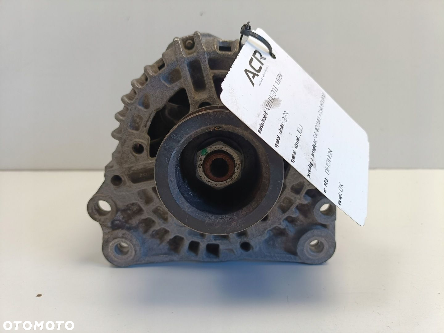 VW New Beetle 1.6 8V ALTERNATOR 70A 06A903026B - 3