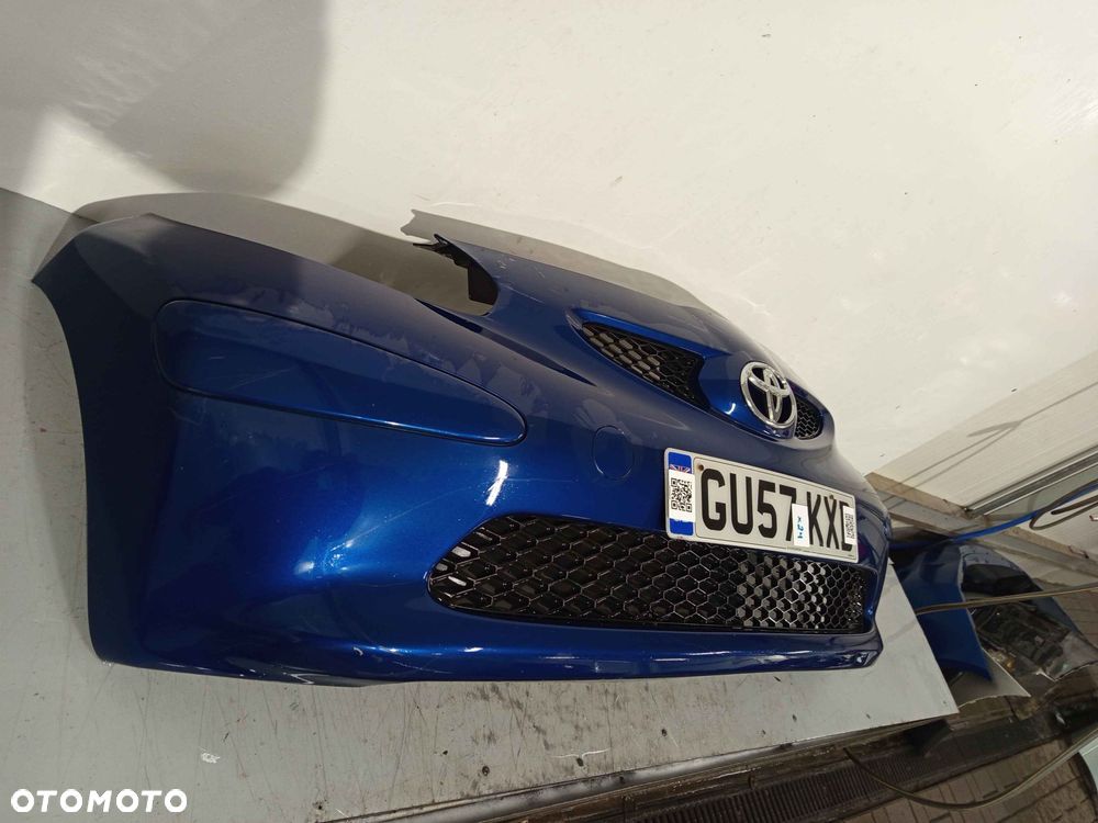 + ZDERZAK PRZÓD PRZEDNI TOYOTA AYGO 8M6 NIEBIESKI - 2