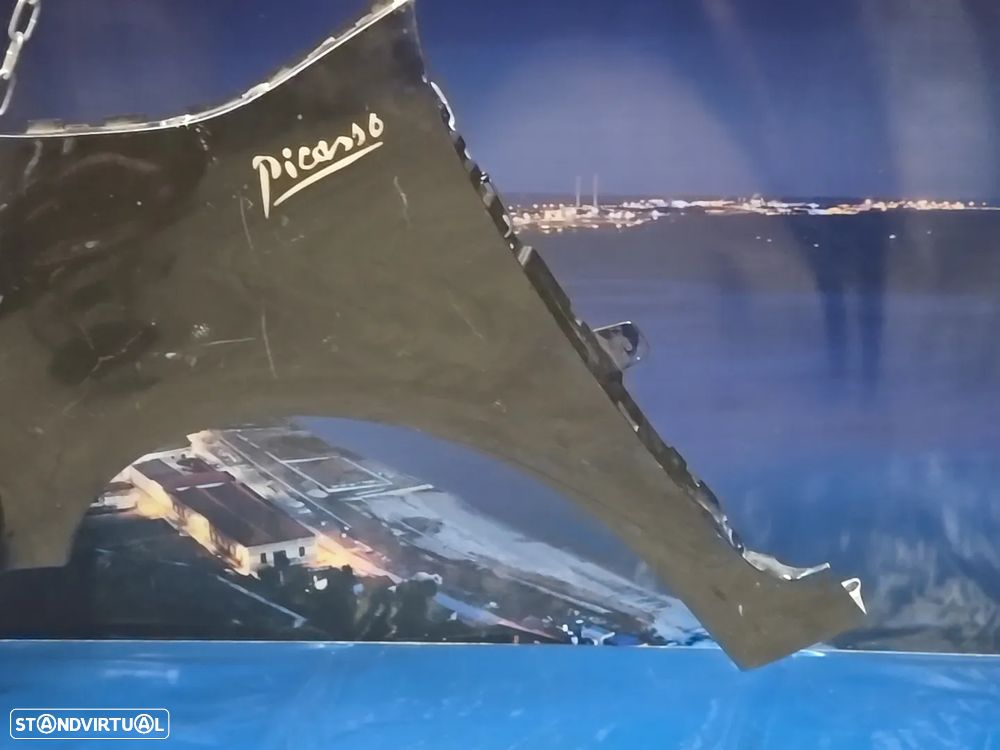 Guarda lama frente esquerda originais para Citroen C4 Picasso  2006 - 2